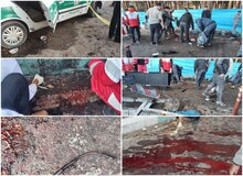 شهادت ۴ مامور پلیس در حادثه تروریستی کرمان
