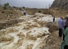 سیل و رانش زمین در الیگودرز/ دو نفر کشته و ١۵ تن مفقود شدند