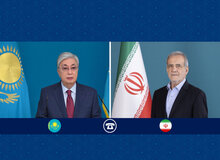 گفت‌وگوی تلفنی عیدانه روسای جمهور ایران و قزاقستان