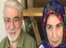 تماس تلفنی زهرا رهنورد و مهندس میرحسین موسوی با همسر تاجزاده