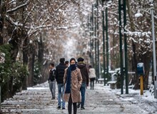 هوای ایران تا  ۱۰ درجه سردتر می‌شود
