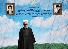 مردم به همکاری با وزارت بهداشت برای غلبه بر کرونا ادامه دهند/ هر کسی یک نشانی به نام درخت از خودش باقی بگذارد/ امیدوارم خداوند کشورمان را از بلیه کرونا نجات دهد