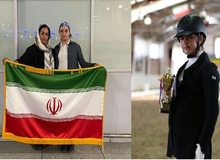 دختر سوار کار ایرانی به دلیل ممنوع الخروجی توسط پدر از حضور  مسابقات جهانی باز ماند 