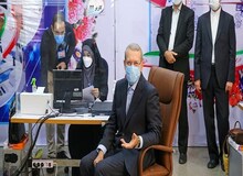 لاریجانی با قدرت وارد انتخابات شد/ کنایه نامزد انتخابات ریاست جمهوری به ابراهیم رئیسی و اسحاق جهانگیری/ نه کلید نه چکش
