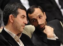 مشایی و بقایی شانه به شانه هم به زندان اوین برگشتند+ عکس