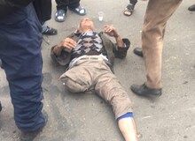 زورگیری از یک جانباز در خیابان شیرودی تهران