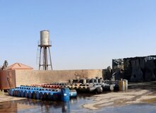 آتش‌سوزی در کارگاه فرآورده‌های نفتی در اصفهان