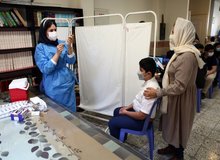 ۵۱ درصد دانش‌آموزان واکسن کرونا زده اند