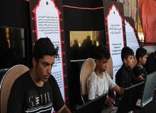برپایی موکب بازی‌های رایانه‌ای در ‎راهپیمایی اربعین