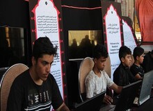 برپایی موکب بازی‌های رایانه‌ای در ‎راهپیمایی اربعین