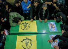 شهادت ۲۱ نفر از تیپ فاطمیون و زینبیون در ادلب/ پیکر ۱۲ شهید امروز در گلزار شهدای بهشت معصومه قم تشییع شد