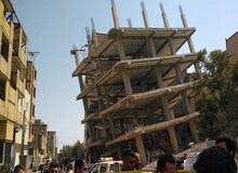 پیکر دومین نیروی ۱۳۷ شهرداری از زیرآوار خارج شد