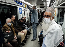 استفاده از ماسک در مترو اجباری شد

