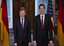 تماس تلفنی وزیران خارجه آمریکا و آلمان درباره اوکراین