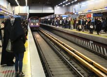 اختلال در تردد قطارهای خط یک مترو تهران