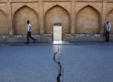تخلیه کامل یک شهرک مسکونی اصفهان به دلیل فرونشست