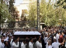 پیکر ناصر تقوایی در امامزاده طاهر آرام گرفت