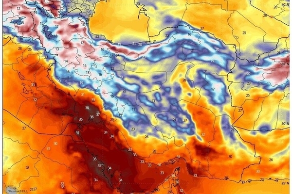 وضعیت جوی کشور در ۷۲ ساعت آینده؛ هشدار گرمای هوا و گردوخاک در ۱۵ استان