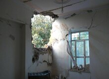 فرماندار خداآفرین: تاکنون۵۰راکت جنگ قره‌باغ به خداآفرین اصابت کرده است/ ۳۲ واحد مسکونی آسیب دیده اند